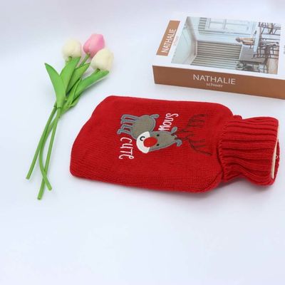 Kalite Sızdırmaz Hafif Kauçuk Sıcak Su Torbası Peluş Hayvanlar Örtüsü fabrika